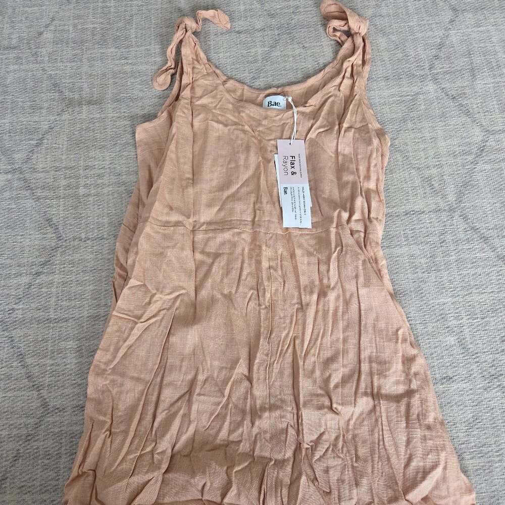 Bae the label light pink romper